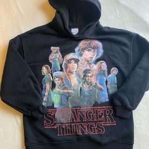 Zara | Shirts u0026 Tops | Zara Kids Stranger Things Hoodie | Poshmark